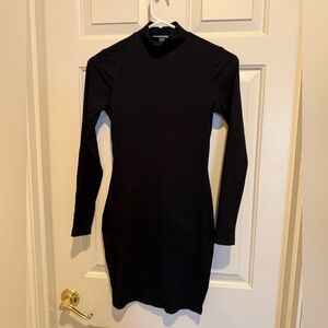 Black Long Sleeve Bodycon dress
